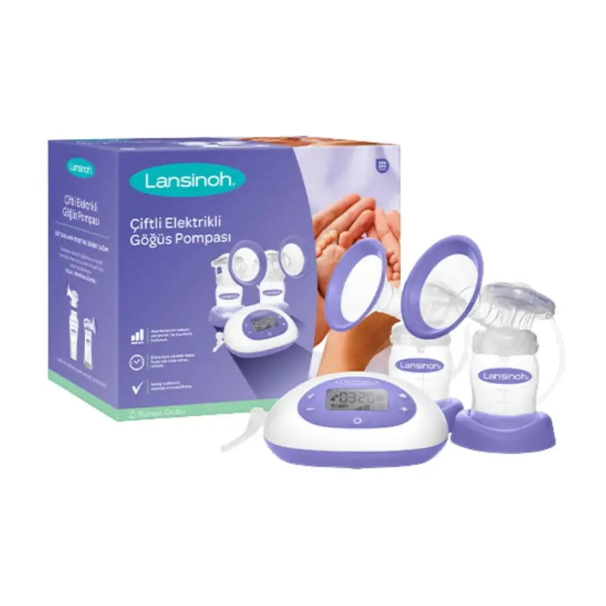 Lansinoh Çiftli Elektrikli Göğüs Pompası - 1