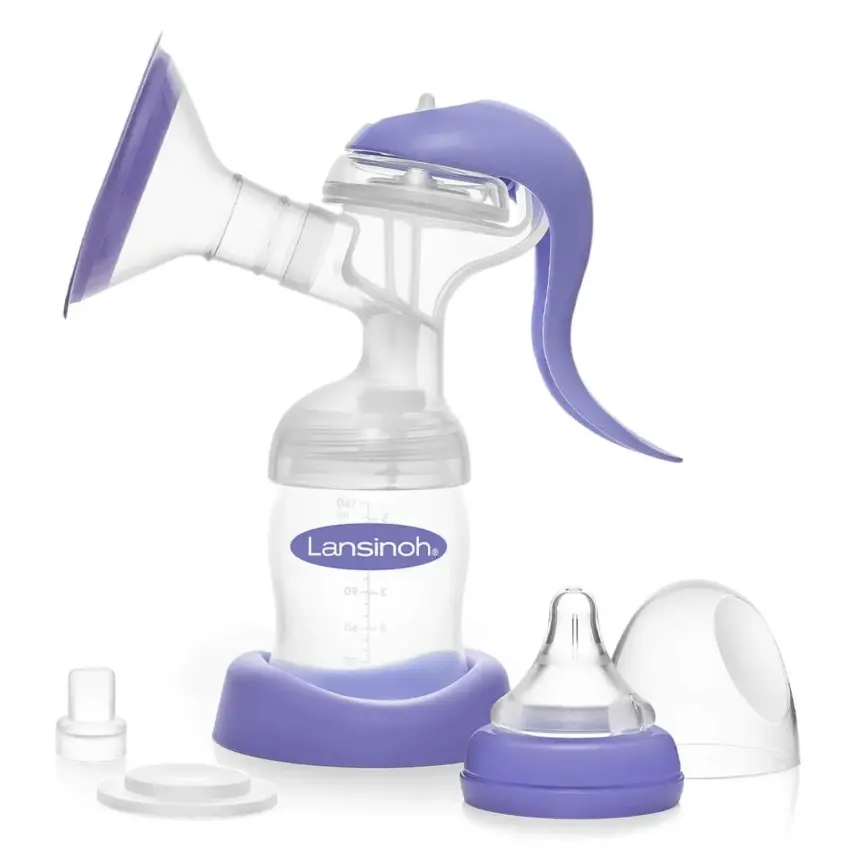 Lansinoh Manuel Göğüs Pompası + Süt Saklama Poşeti 50li - 3