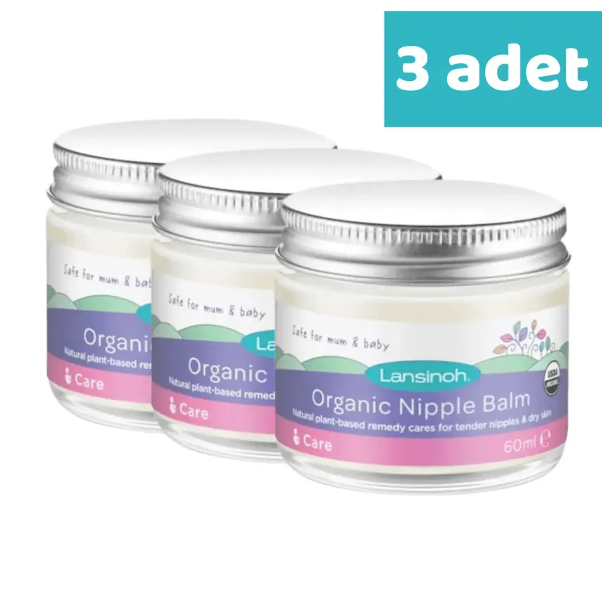 Lansinoh Organik Göğüs Ucu Balmı 60 ml x 3 Adet - 3