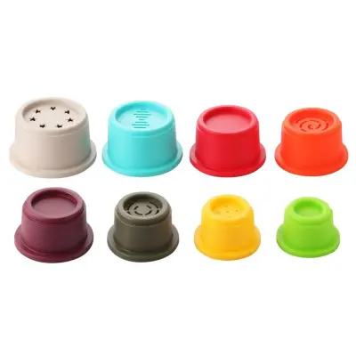 LC Eğitici Renkli Yuvarlak Kaplar - 4