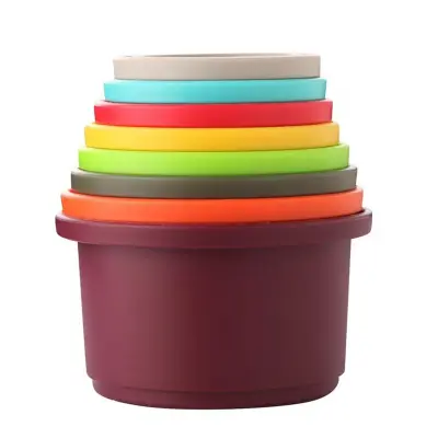 LC Eğitici Renkli Yuvarlak Kaplar - 5