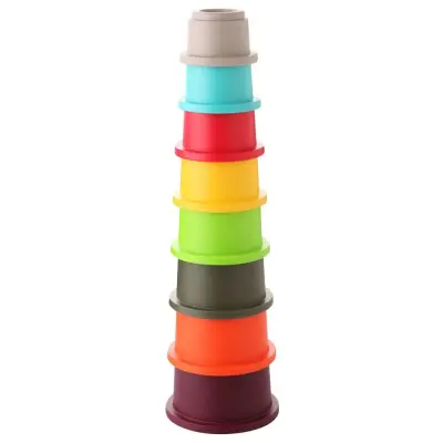 LC Eğitici Renkli Yuvarlak Kaplar - 6