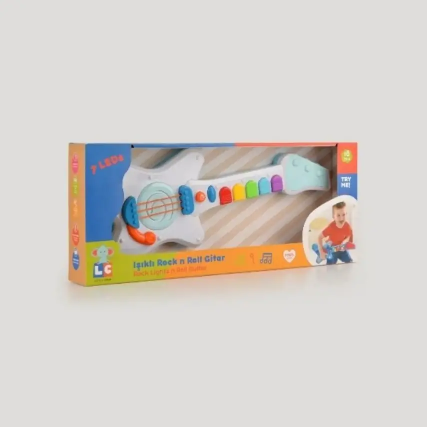 LC Işıklı Roc n Roll Gitar - 5