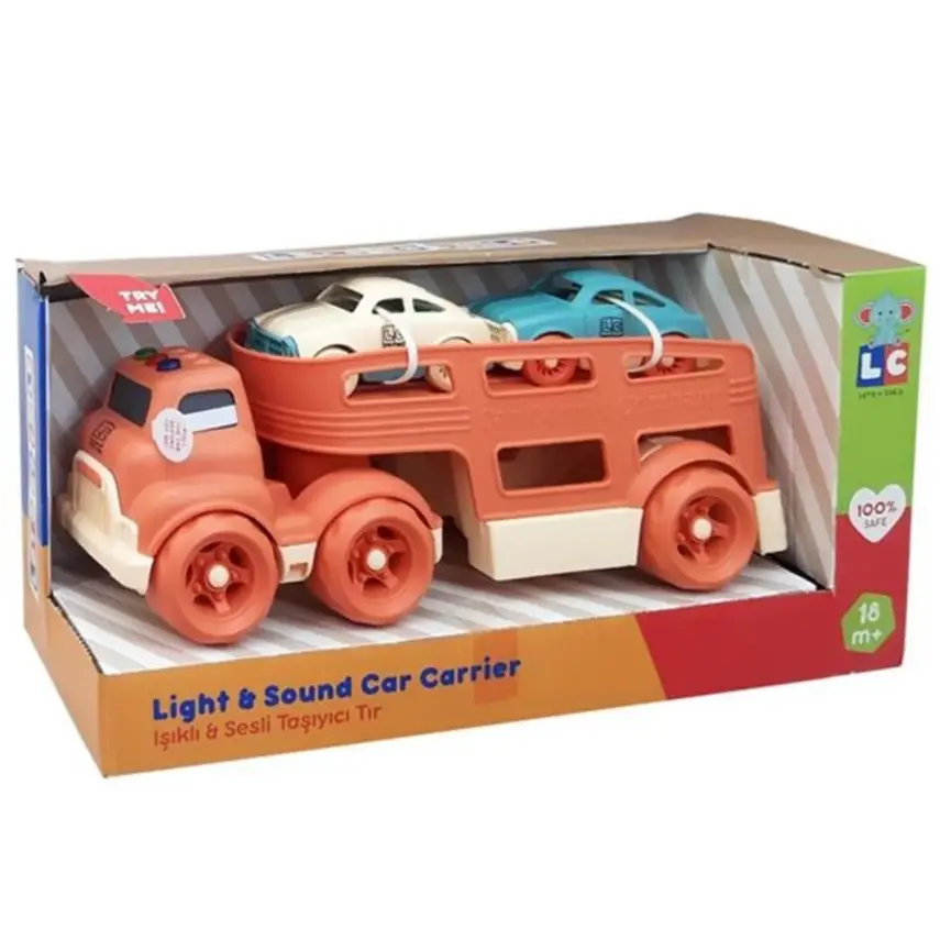 LC Işıklı ve Sesli Taşıyıcı Tır 3 Parça - 2