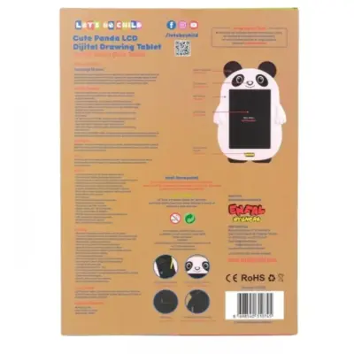 LC Sevimli Panda Çizim Tableti 8,5 İnc - 3