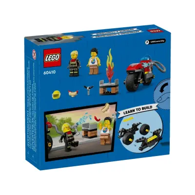 LEGO City İtfaiye Kurtarma Motosikleti 60410  - 5