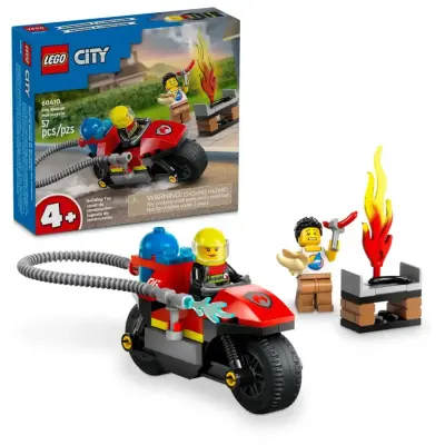 LEGO City İtfaiye Kurtarma Motosikleti 60410 