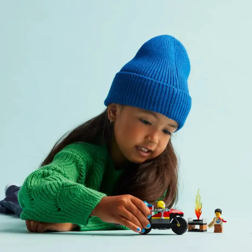 LEGO City İtfaiye Kurtarma Motosikleti 60410  - 7