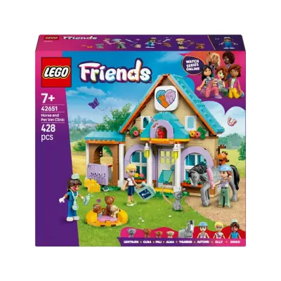 LEGO Friends At ve Evcil Hayvan Veteriner Kliniği 42651 
