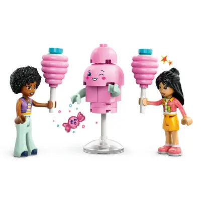 LEGO Friends Pamuk Şeker Standı ve Scooter 42643  - 4