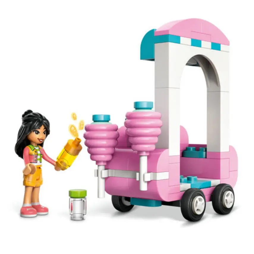 LEGO Friends Pamuk Şeker Standı ve Scooter 42643  - 6