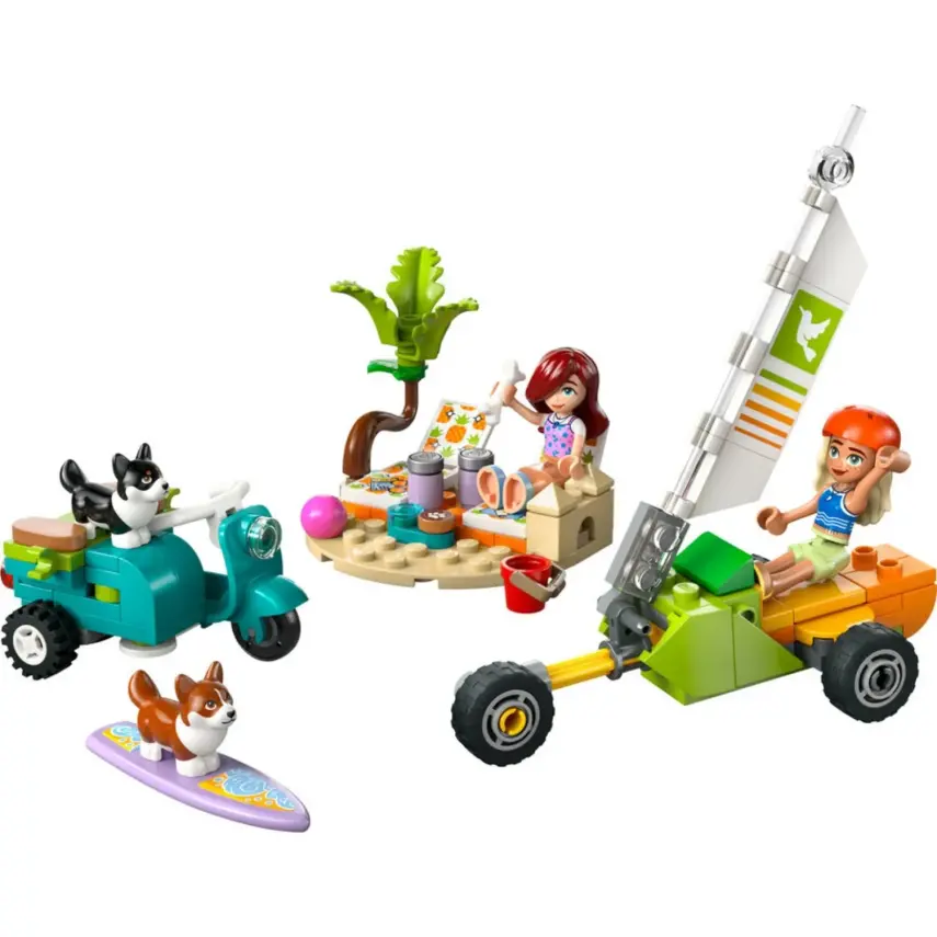 LEGO Friends Sörfçü Köpekler ve Scooter Macerası 42641  - 4