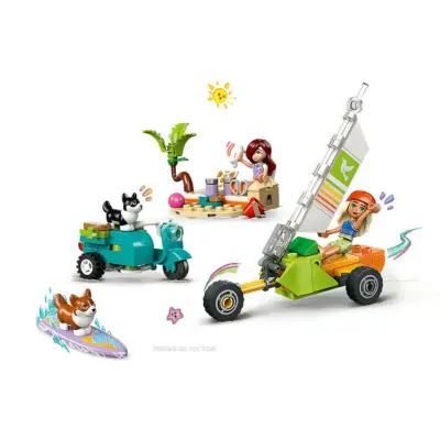 LEGO Friends Sörfçü Köpekler ve Scooter Macerası 42641  - 3