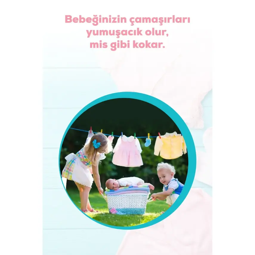 Life by Fakir Baby %100 Bitkisel Konsantre Yumuşatıcı 1500 ml  - 15