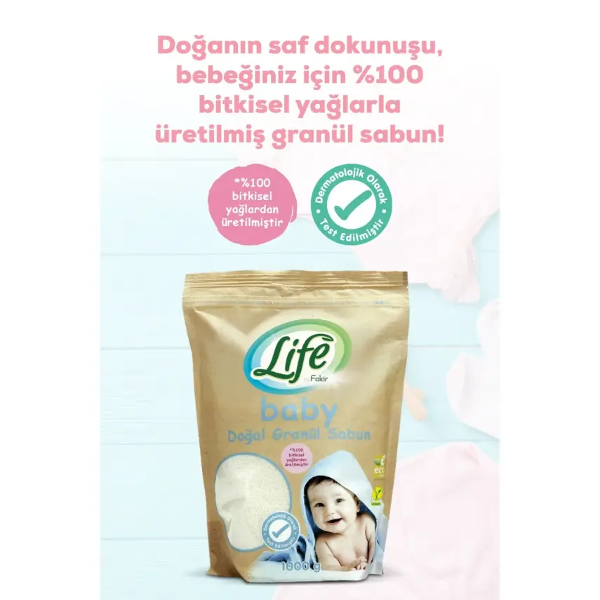Life by Fakir Baby Doğal Granül Sabun 1000 gr - 15