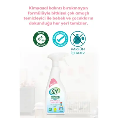 Life by Fakir Çok Amaçlı Temizleyici 475ml - 6