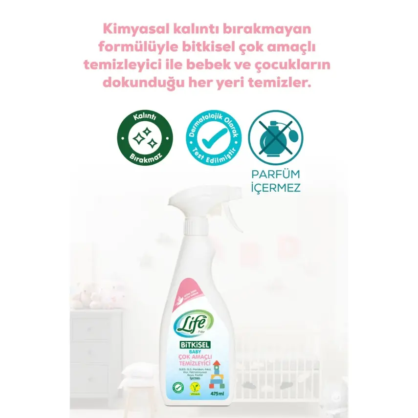 Life by Fakir Çok Amaçlı Temizleyici 475ml - 6