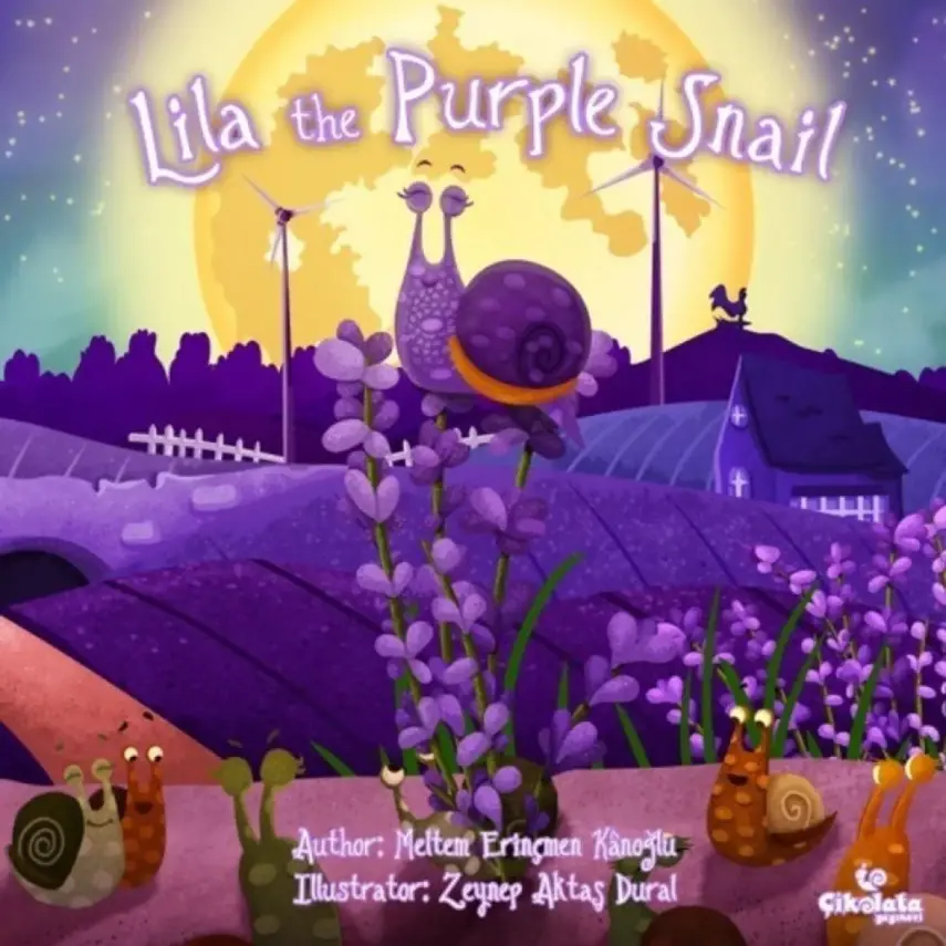 Lila The Purple Snail İngilizce - 1