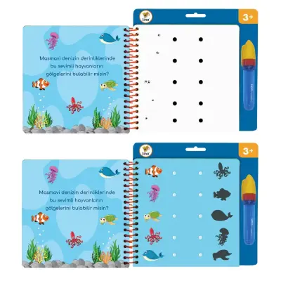 Lino Aqua Sihirli Boyama Kitabı Oyunlar - 2