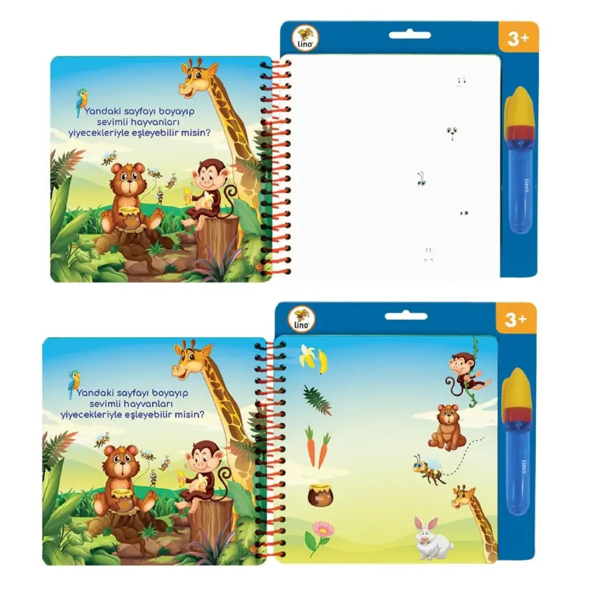 Lino Aqua Sihirli Boyama Kitabı Oyunlar - 3