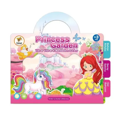 Lino Tekrar Tekrar Kullanılabilen Stıcker Prıncess Garden