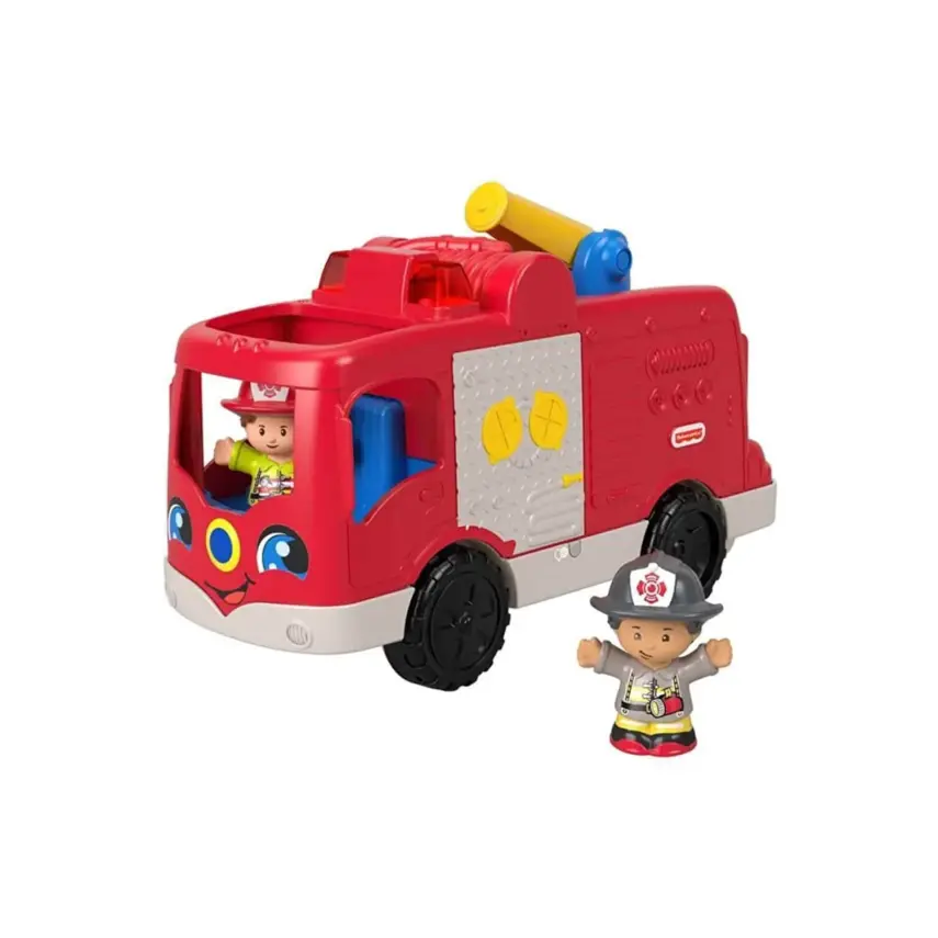 Little People Yardımsever İtfaiye Aracı - 1