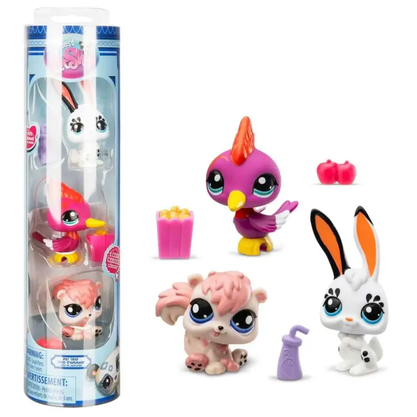 Littlest Pet Shop Minişler 3’lü Figür Seti - 4