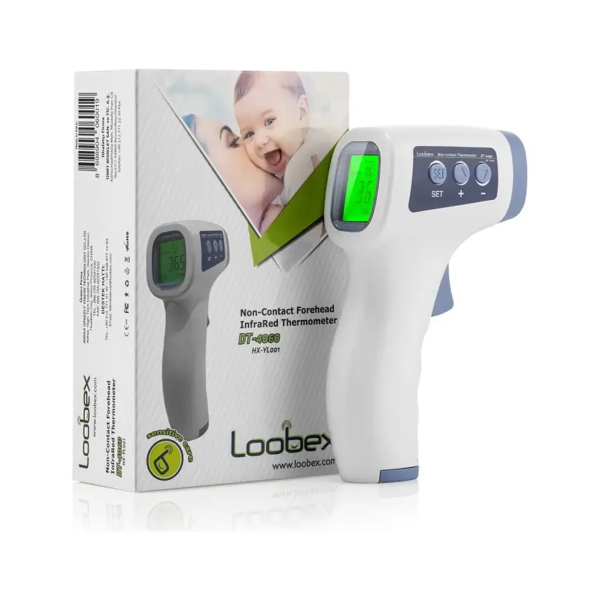 Loobex DT-4060 Kızılötesi Temassız Ateş Ölçer - 1