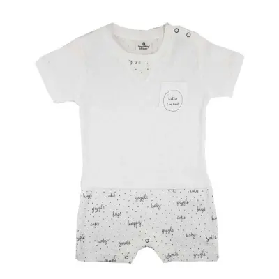 Luggi Baby Kısa Kol Tulum 