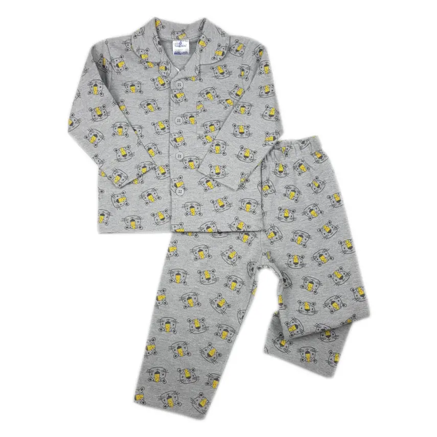 Luggi Baby Kız Pijama Takımı Kedi - 1