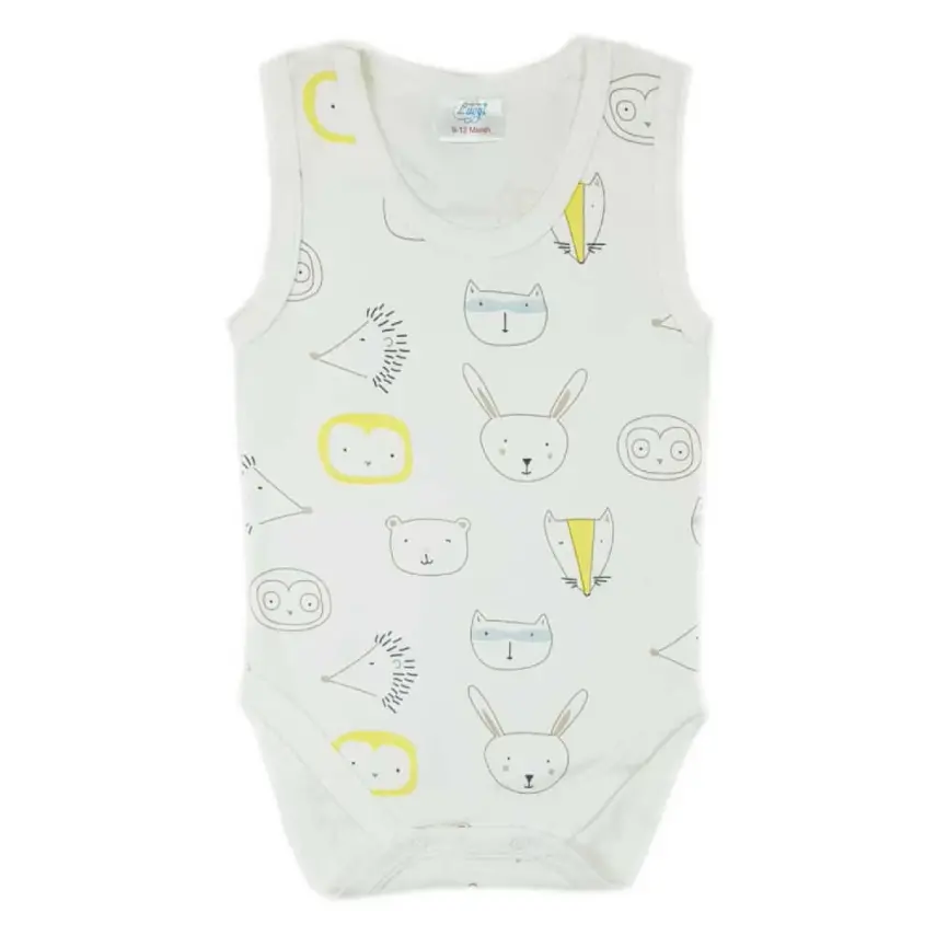 Luggi Baby Unisex Atlet Body Animals Emprime - 1