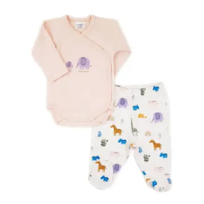 Luggi Baby Unisex Zıbın Takımı Animal Garden