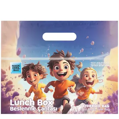 Magic Cool Bag Lunch Box Islak Kuru Çok Amaçlı Çanta