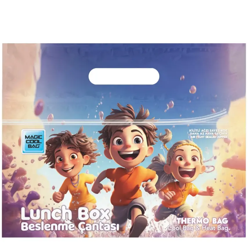 Magic Cool Bag Lunch Box Islak Kuru Çok Amaçlı Çanta - 3