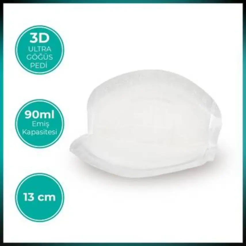 Mamajoo 3D Ultra Emici Göğüs Pedi 32'li - 2