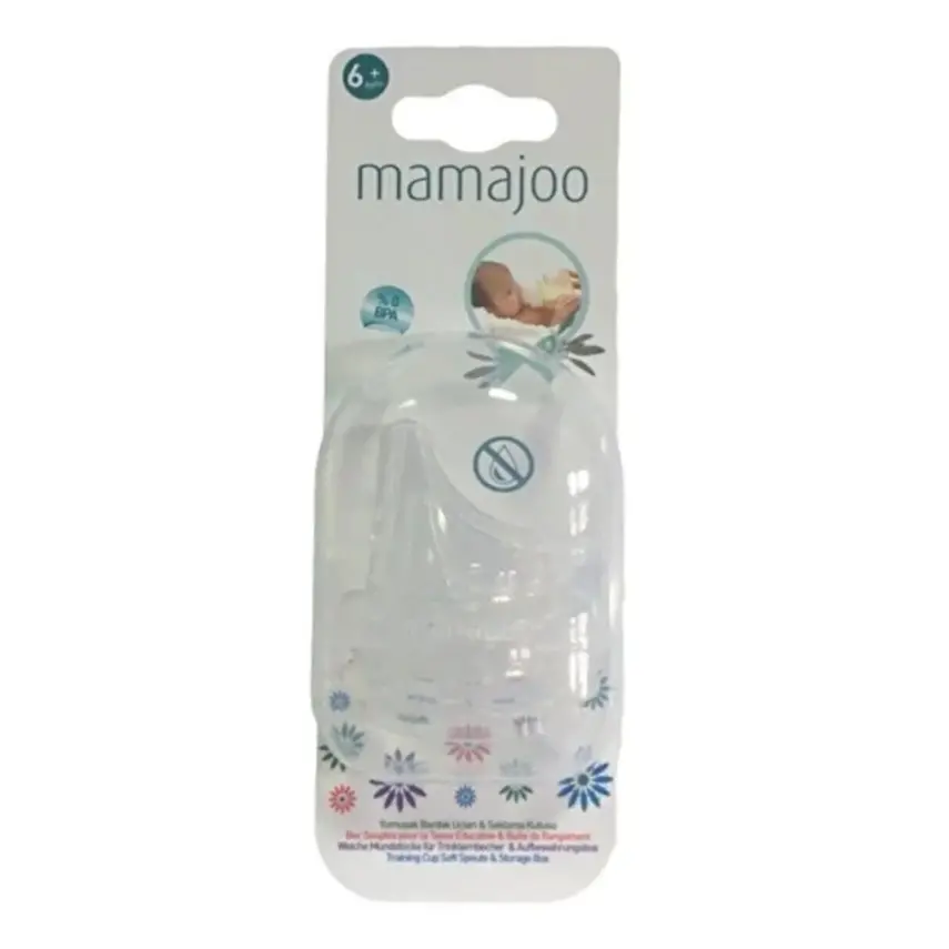 Mamajoo Anti Kolik Bardak Ucu 2li ve Saklama Kutusu - 2