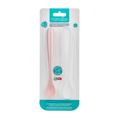 Mamajoo Beslenme Kaşığı ve Saklama Kutusu Powder Pink - 5