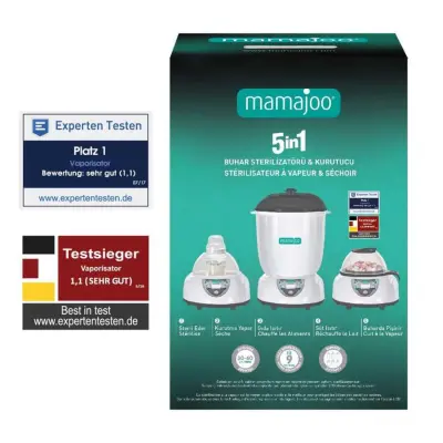 Mamajoo Buharlı Sterilizatör ve Mama Isıtıcı 5 İşlevli - 10