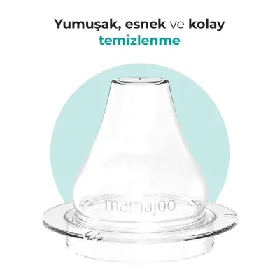 Mamajoo Kulplu Akıtmaz Eğitici Bardak 160 ml&Anti-Kolik Uç Powder Blue - 5