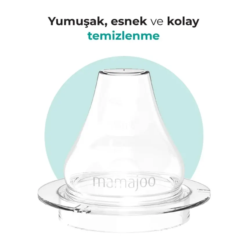 Mamajoo Kulplu Akıtmaz Eğitici Bardak 160 ml&Anti-Kolik Uç Powder Blue - 5