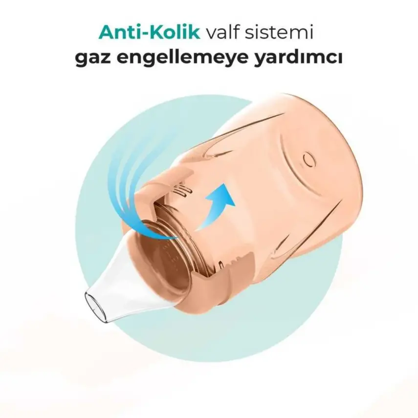 Mamajoo Kulplu Akıtmaz Eğitici Bardak 160 ml&Anti Kolik Uç Powder Blush - 5