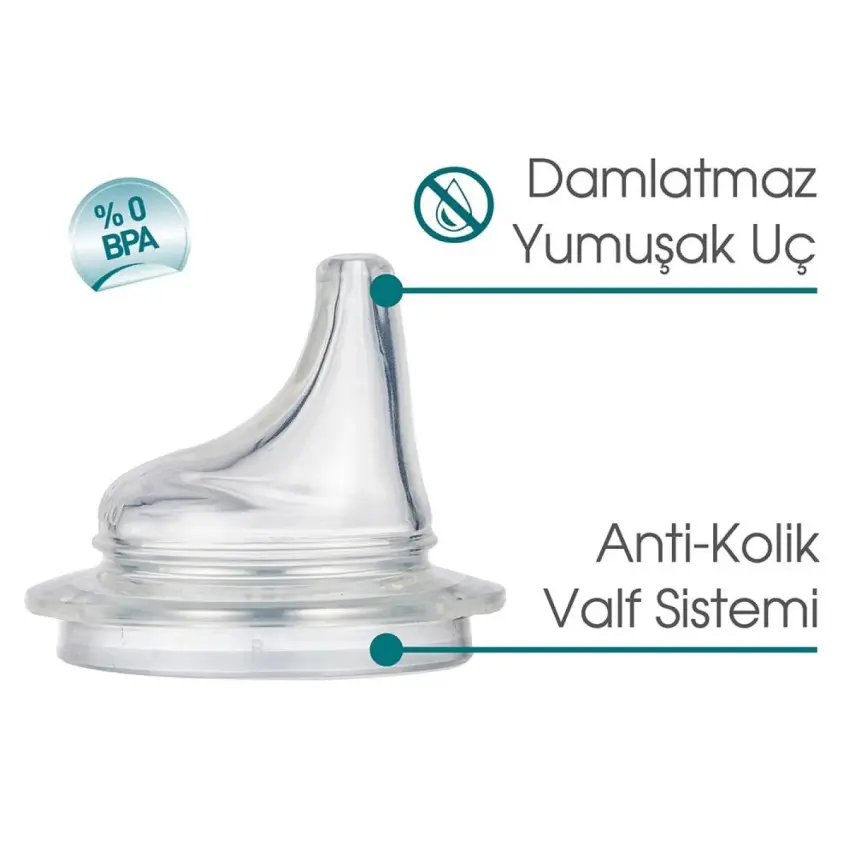 Mamajoo Kulplu Eğitici Bardak 160 ml Mavi - 2