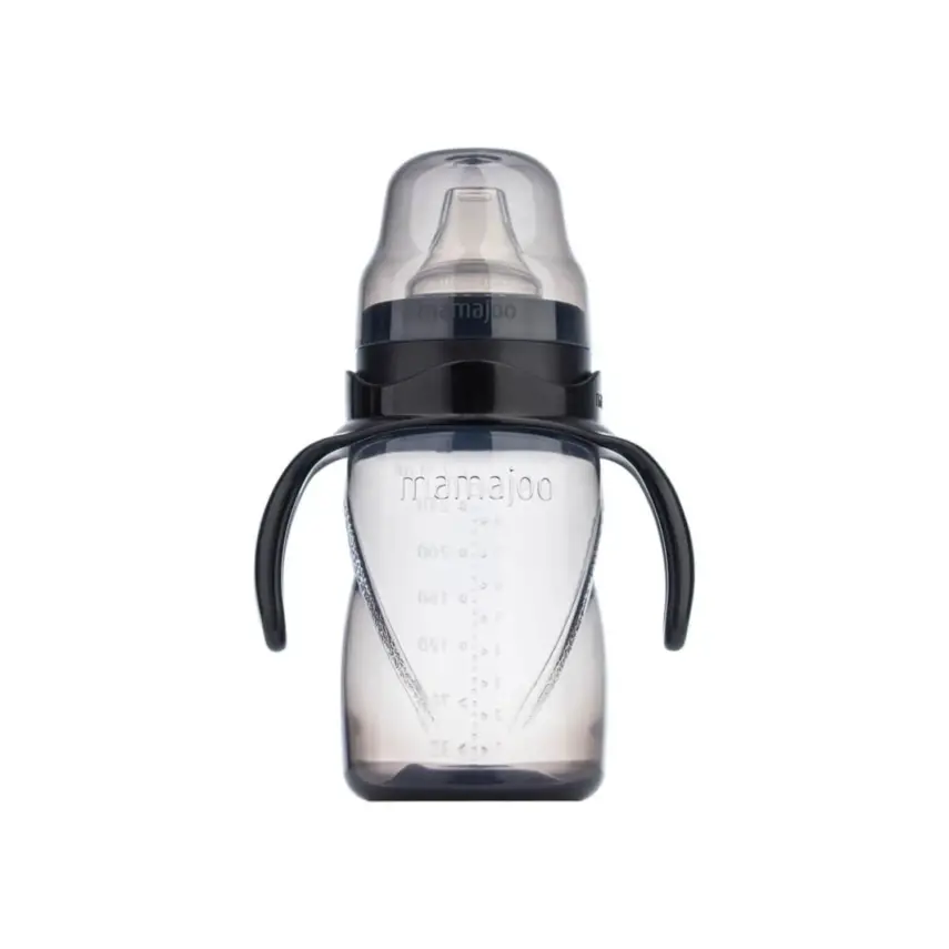 Mamajoo Kulplu Eğitici Bardak 270 ml Black - 1