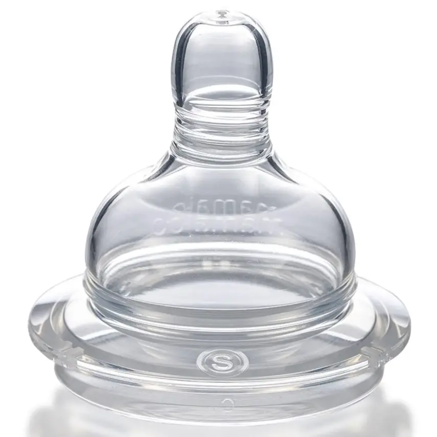 Mamajoo Silikon Biberon Emziği 2li 0+ Ay Yavaş Akış - 1
