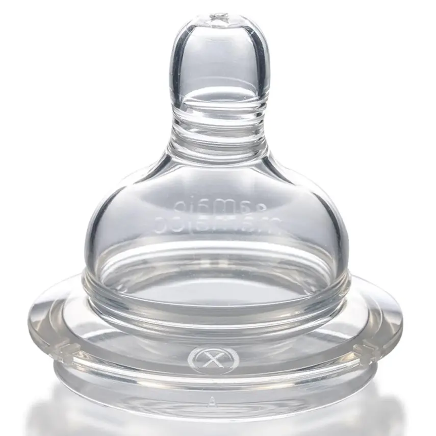 Mamajoo Silikon Biberon Emziği 2li 12+ Ay Yoğun Akış - 1