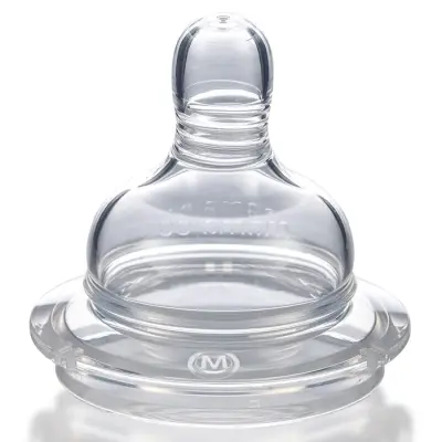 Mamajoo Silikon Biberon Emziği 2li 6+ Ay Orta Akış