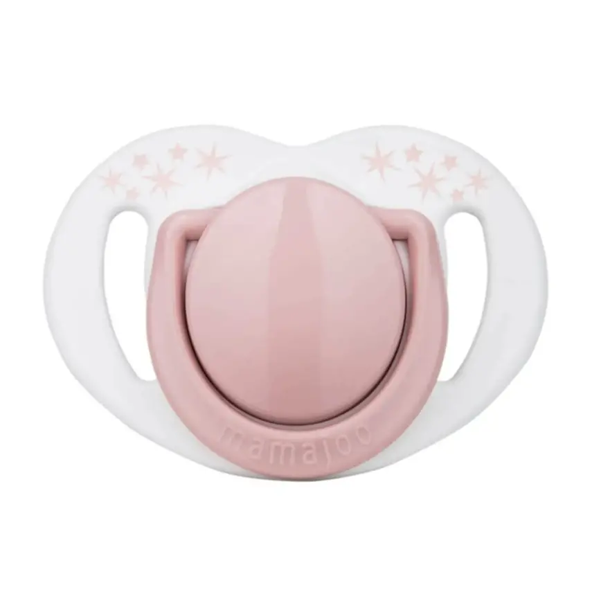 Mamajoo Silikon Emzik 2li & Sterilizasyon Saklama Kutusu 0+ Ay Powder Pink - 5