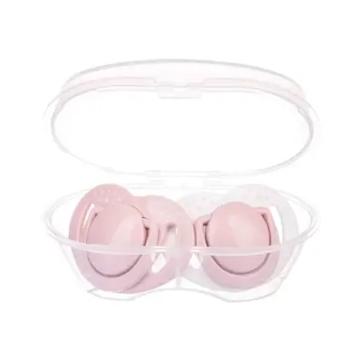 Mamajoo Silikon Emzik 2li & Sterilizasyon Saklama Kutusu 12+ Ay Powder Pink - 4