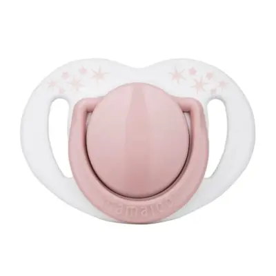 Mamajoo Silikon Emzik 2li & Sterilizasyon Saklama Kutusu 12+ Ay Powder Pink - 3