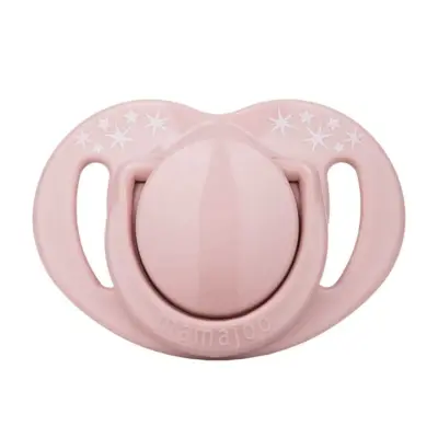 Mamajoo Silikon Emzik 2li & Sterilizasyon Saklama Kutusu 6+ Ay Powder Pink - 3